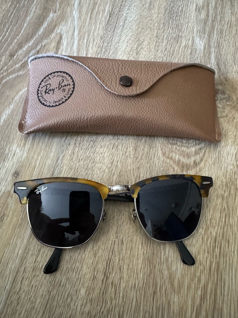 Ray-Ban Clubmaster Fleck Sunglasses